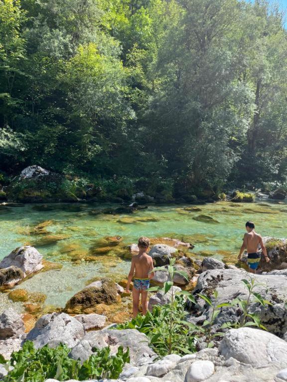 Apartmaji In Sobe Cuder Soča المظهر الخارجي الصورة