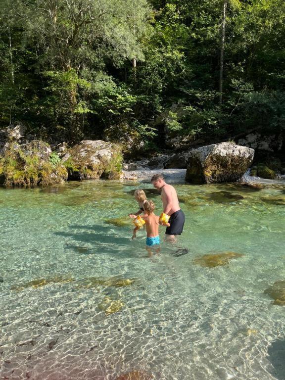 Apartmaji In Sobe Cuder Soča المظهر الخارجي الصورة