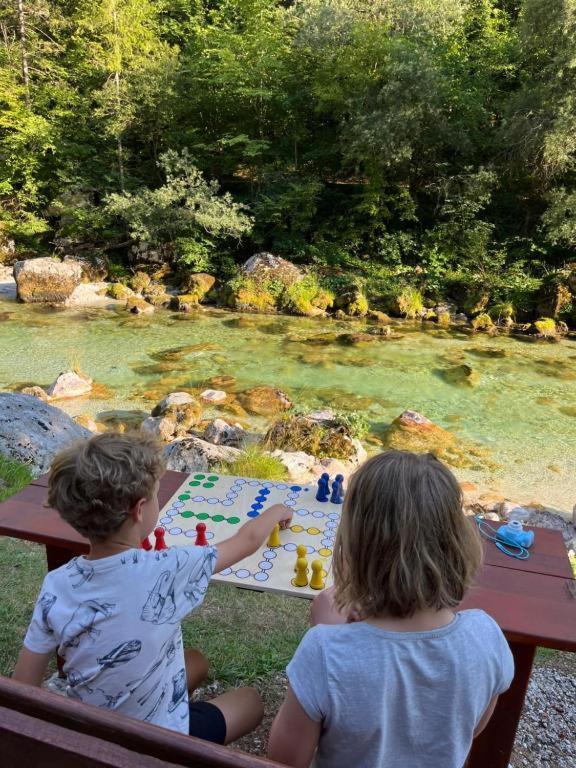 Apartmaji In Sobe Cuder Soča المظهر الخارجي الصورة